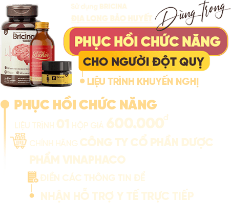 HỖ TRỢ Y TẾ phục hồi chức năng chữa lành trong thời gian ngắn cho người TAI BIẾN, ĐỘT QUỴ dùng địa long bảo huyết giá 01 hộp chỉ 450.000đ